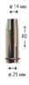 Сопло коническое FE/MMT/PMT 42, MMT/PMT 52W, KEMPPI, 4300380C